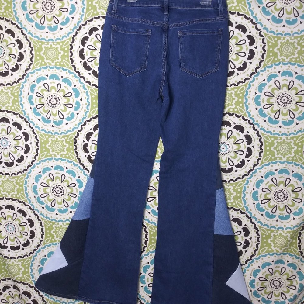 2047 Jeaniemade Size NO BO Bell-Bottoms - Picture 2 of 4